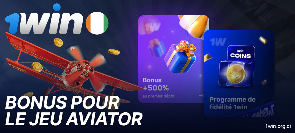 Bonus 1Win pour les joueurs d'Aviator