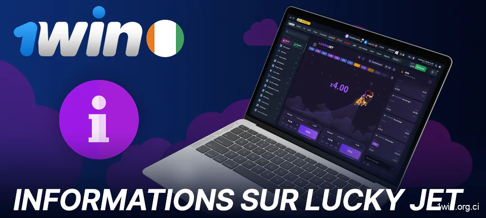 Informations de base sur le jeu Lucky Jet sur 1Win