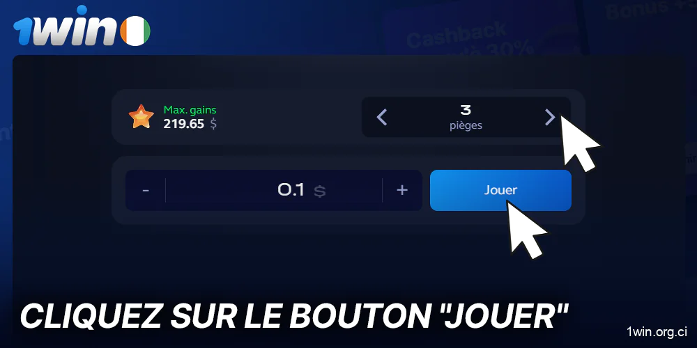 Commencer à jouer aux Mines sur 1Win