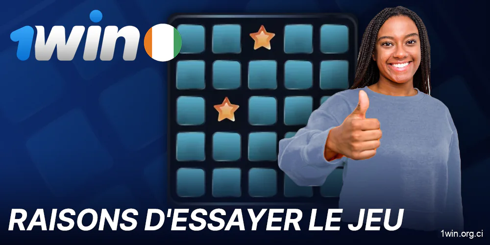 Raisons pour lesquelles les joueurs de Côte d'Ivoire jouent aux Mines sur 1Win