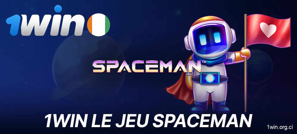 Jeu Spaceman au 1Win Casino en Côte d'Ivoire