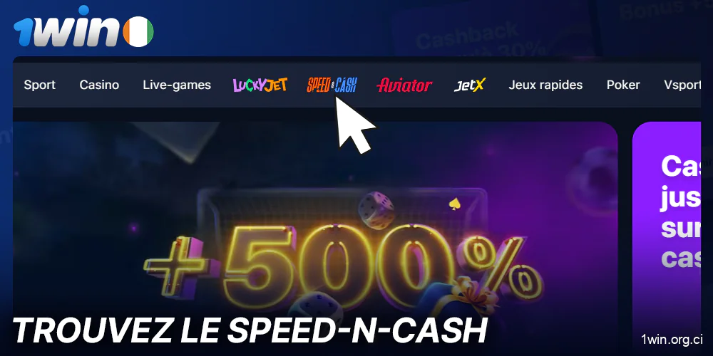Démarrer le jeu Speed-n-Cash sur 1Win