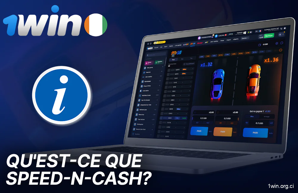 Informations de base sur le jeu Speed-n-Cash sur 1win
